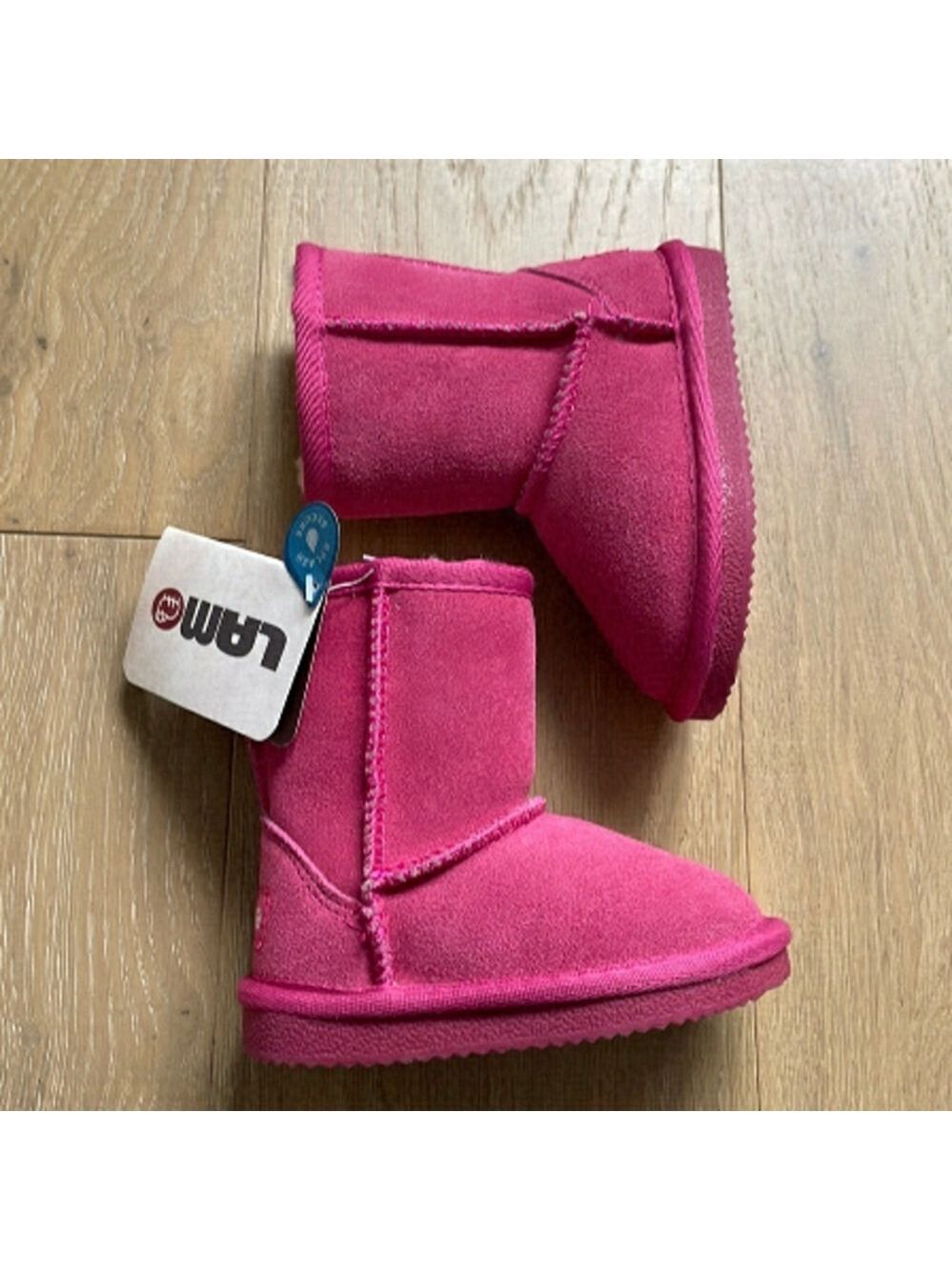 Nwt LAMO Kids Classic Suede Waterproof Boots - 7C